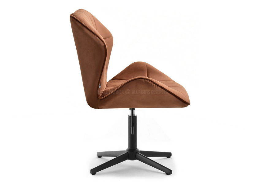 Fotoliu Velma S (cupru + negru)