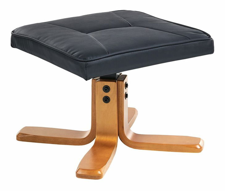 Masszázsfotel REALP (műbőr) (fekete)