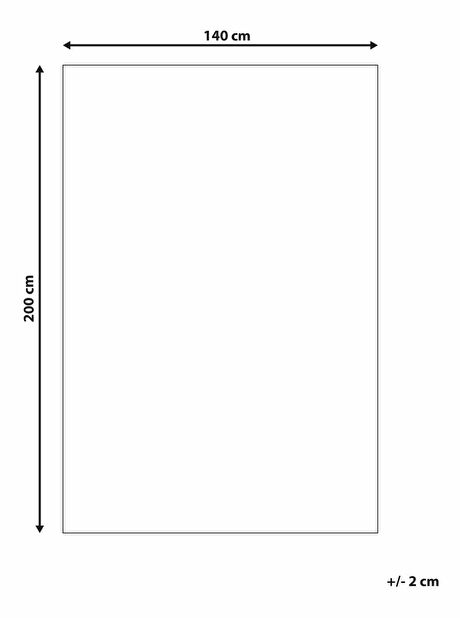 Tepih 140 x 200 cm Turhy (bež)