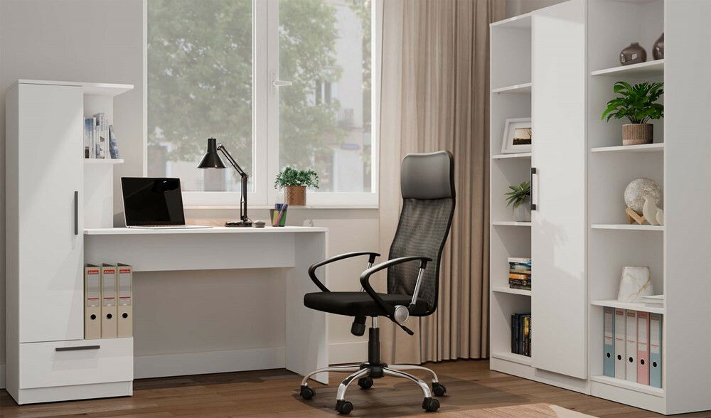 Set mobilier birou Conozca 1 (alb)