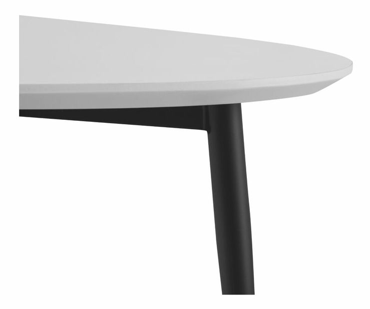 Dohányzóasztal SARAM (fehér + fekete)