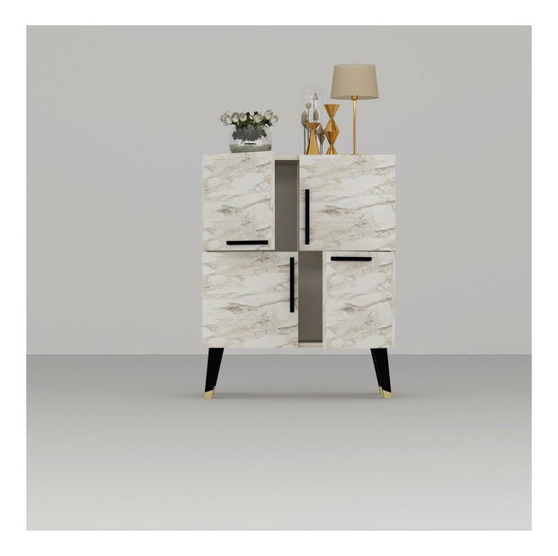 Szekrény Mariona (epheszoszi márvány + fekete)