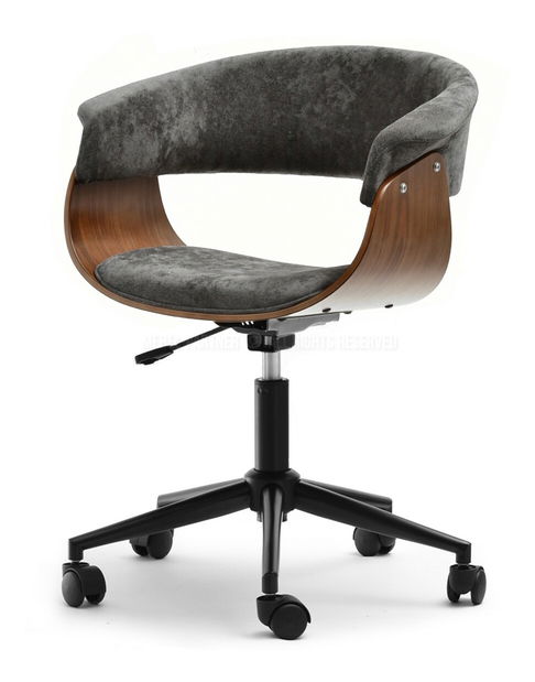 Stolička Manzaro (orech + čierna)