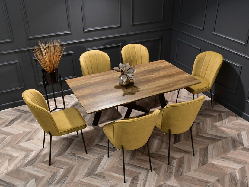 Blagovaonska stolica Obrar (crna)