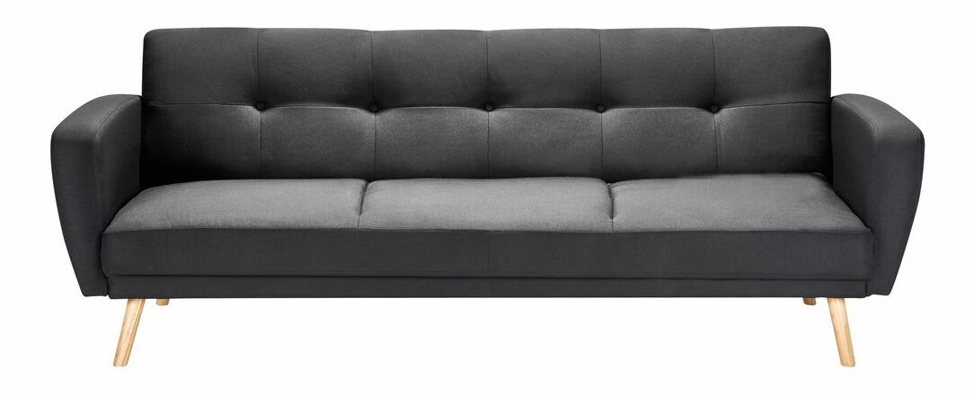 Pohovka trojsedačka Flong (čierna)