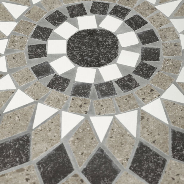 Balkónový set Mosaic 1 (sivá)