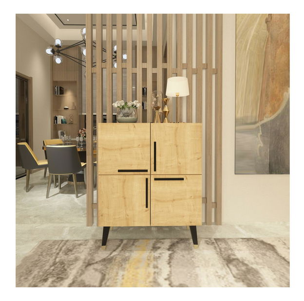 Skrinka Takovu 2 (dub zafírový) 