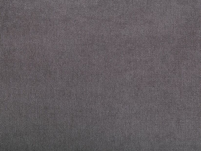 Manželská posteľ 160 cm CAMAR (s roštom) (čierna)