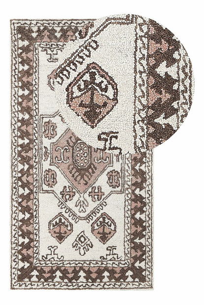 Koberec 80 x 150 cm Tomar (viacfarebná)