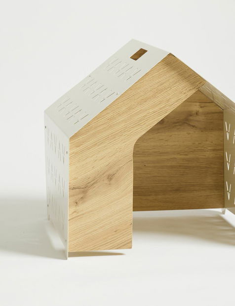 Domček pre domáce zvieratá Vidy 1 (krémová)