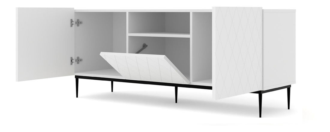 Masă TV Dintanna 145 (alb)