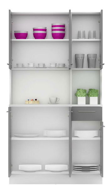 Kuhinjski kutak Palermo NEW (bijela + grafit)