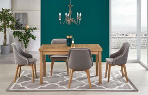 Blagovaonski stol na razvlačenje 140-220 cm Tango (hrast craft) (za 6 do 8 osoba)