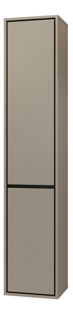 Závesná kúpeľňová skrinka Irwene 170 (congo + čierna)