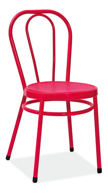 Jedálenská stolička Neon ružová