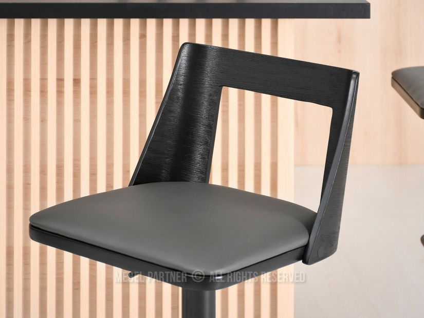 Stolička Horch (grafit + čierna)