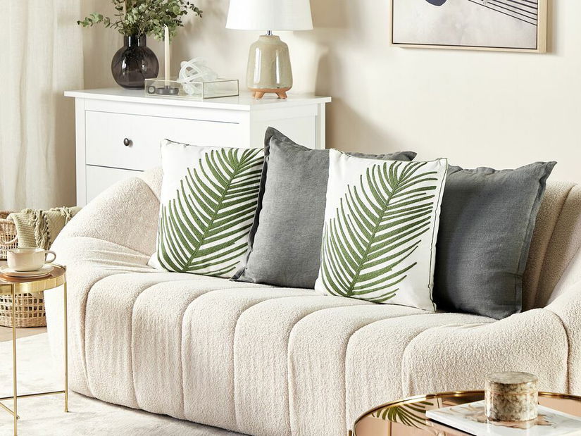 Set 2 kom. jastuka 45 x 45 cm AZALEA (zelena)