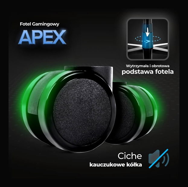 Felső fotel Agrario (fekete) 