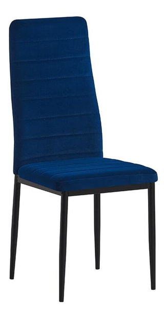 Scaun de sufragerie Antigone NEW (albastru + negru)