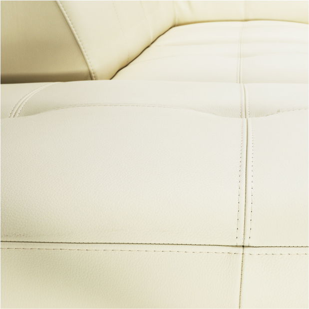 Kožená rohová sedačka Valmys (L)