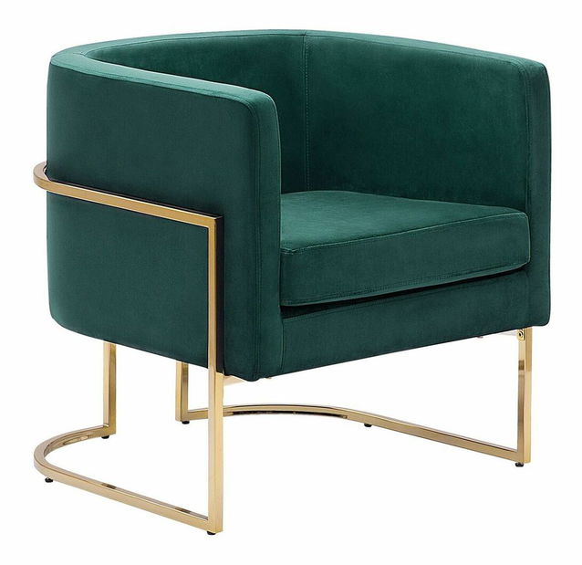 Kreslo SIKA (zamat) (zelená)