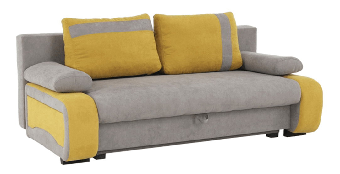Háromszemélyes kanapé Bolivia (sárga + szürke)