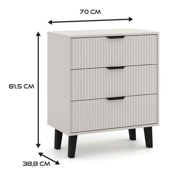 Comodă Sacar 2 (cashmir)