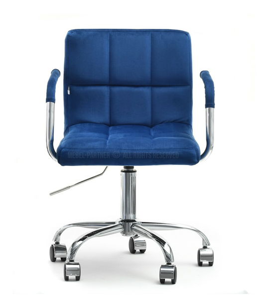 Stolica Elita (mornarsko plava + krom)