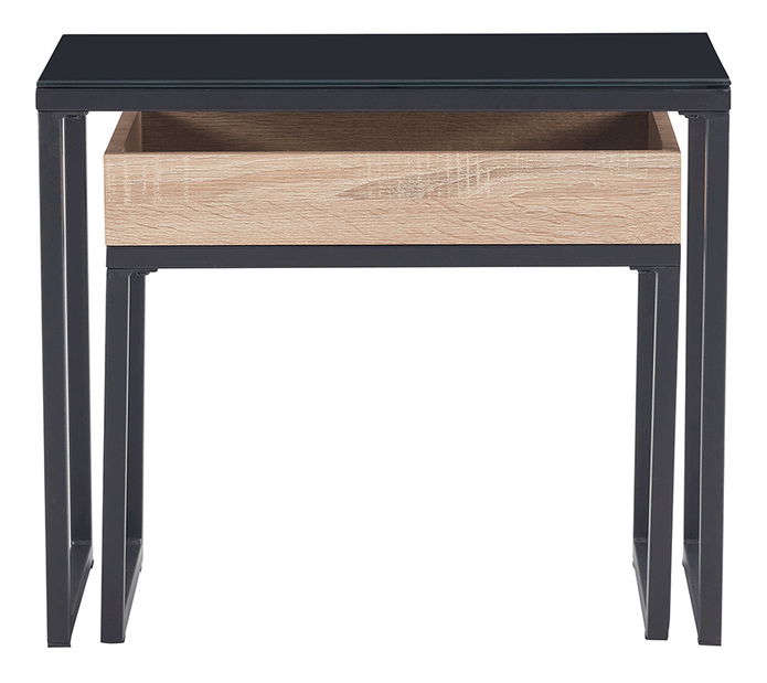 Konferenčný stolík Dobson (hnedá)