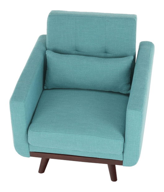 Fotoliu extensibil Alestra (turcoaz)