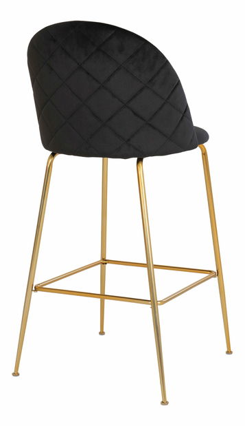 Barová stolička Llonina (čierna)