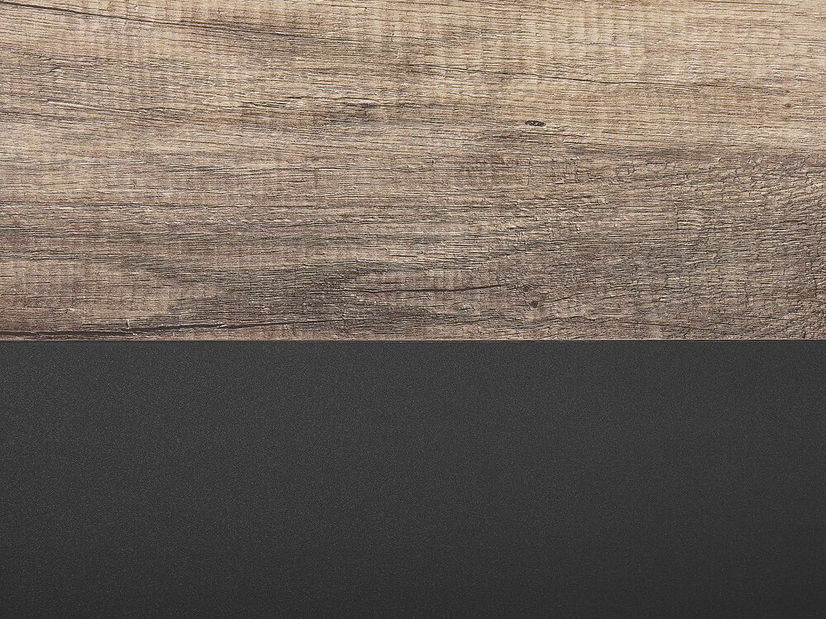 TV stolić/ormarić STAGAR (svijetlo drvo + crna)