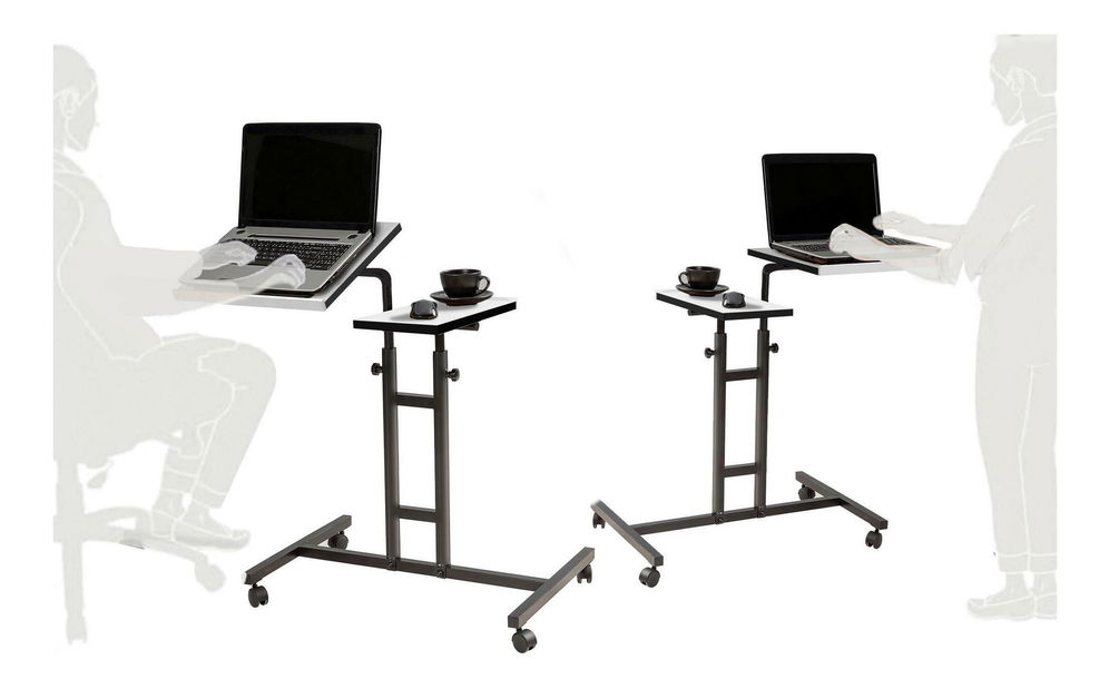 Suport pentru notebook Pobenu 9 (alb + negru)