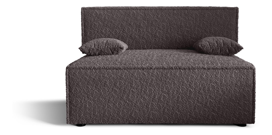 Pohovka dvojsedačka Mirage (hnedá)