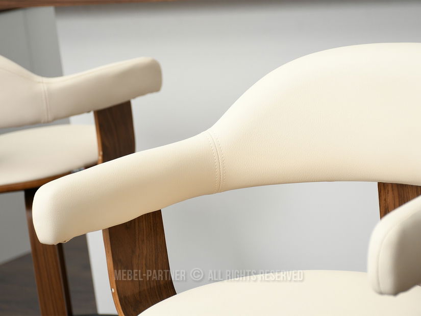 Stolička Herbert (oriešková + orech tmavý)