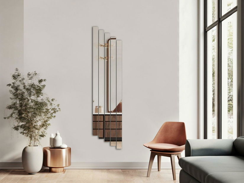 Zrkadlo Sivuko 7 (strieborná) 