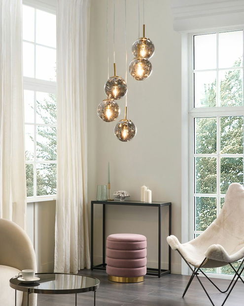 Viseća svjetiljka Rafla (providna)