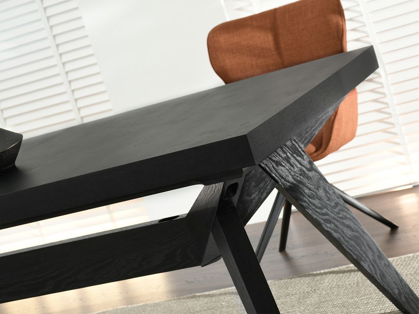 Masă sufragerie Nadador (negru)