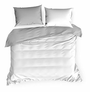 Postieľné obliečky Nina (biela) (1x 140x200 cm, 1x 70x80cm) (1 ks)
