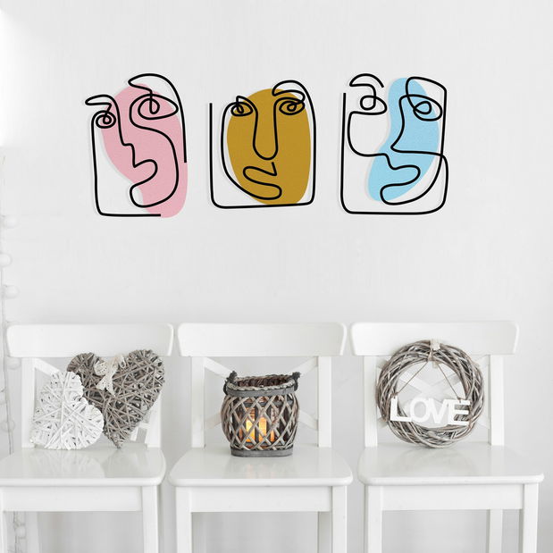 Nástenná dekorácia Gomphrena