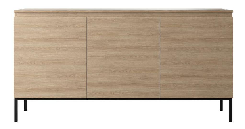 Skrinka Bennasi B3 (dub linberg + čierna)