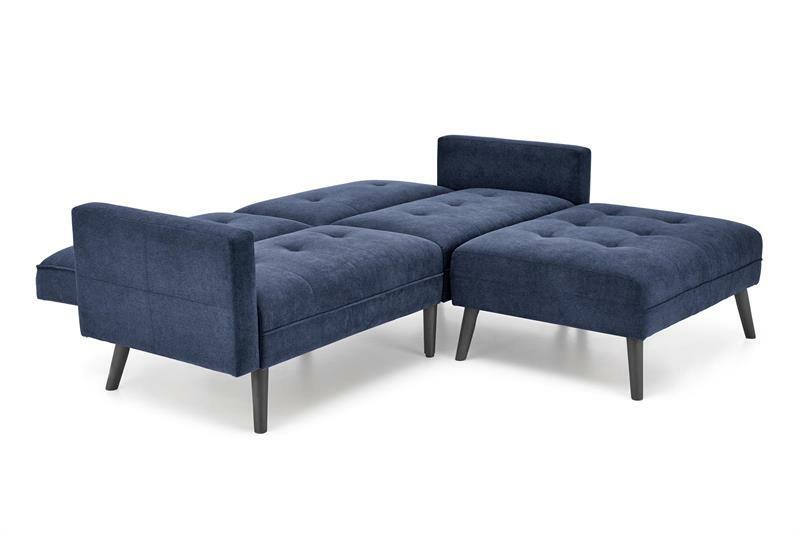 Sofa s tabureom Corner (plava)