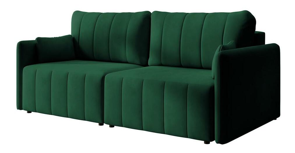 Sofa Perkley (tamnozelena + crna)