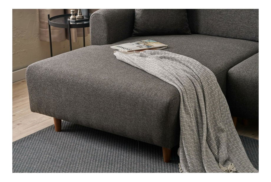 Sarok ülőgarnitúra Minty (B) (antracit)