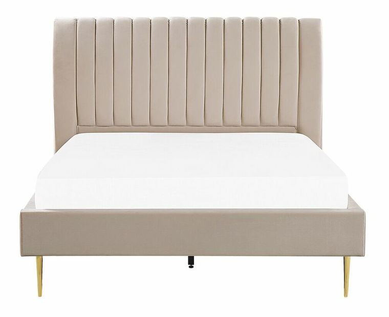 Pat matrimonial 140 cm Marvik (bej)