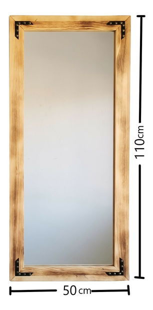 Oglindă Blade II (nuc)