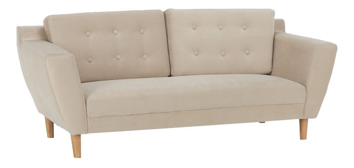 Pohovka trojsedačka Scandi (krémová)