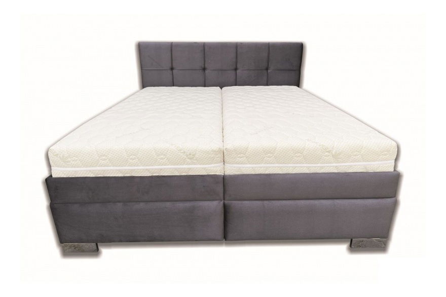 Bračni krevet 160 cm Elissa (bez madraca) (s podnicom od drvenih letvica)