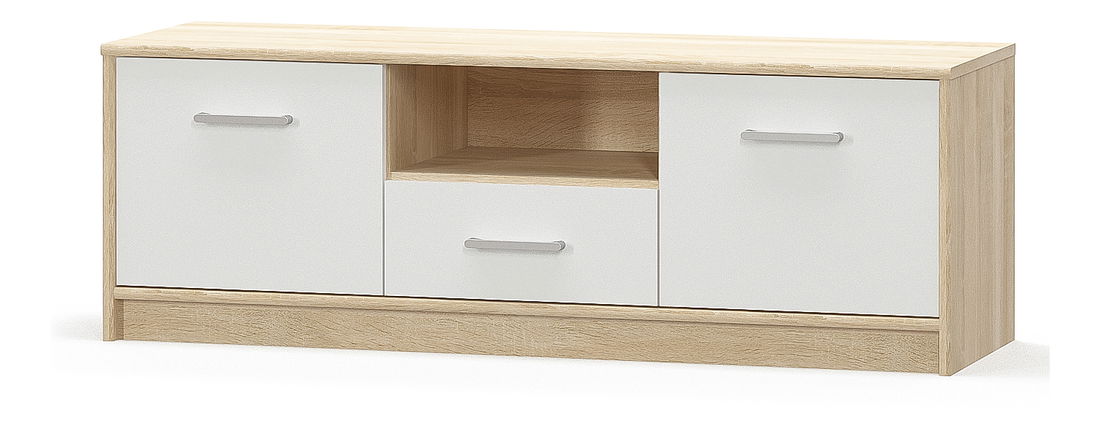 TV stolić Terrell (hrast sonoma + bijela)
