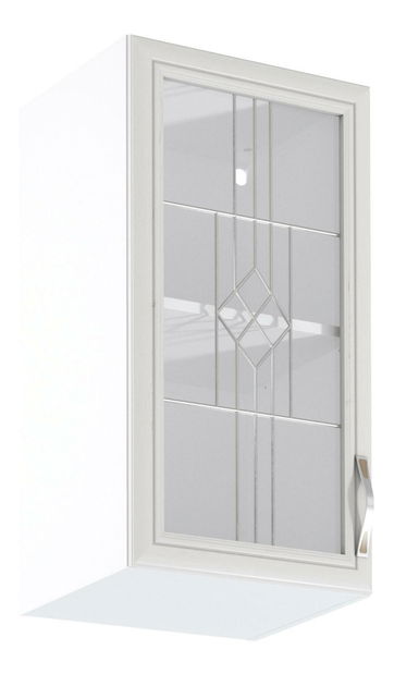 Horná kuchynská skrinka so sklom G40SL Sillina (sosna andersen)